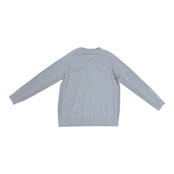 Rodd and Gunn Goose Bay Wool Sweater Merino Onyx Gray Mens 3XL V Neck Top Shirt - Picture 2 of 4